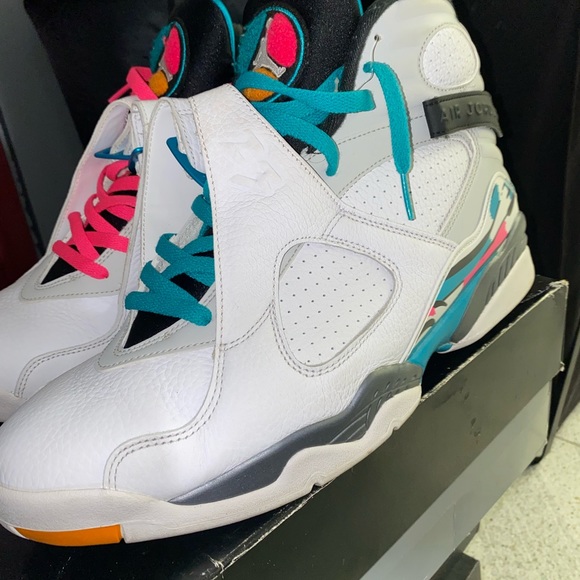Air Jordan 8 retro (south beach ) - Picture 3 of 5